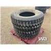 Image 1 : (2) MICHELIN 425-65R22.5 STEERING TIRES