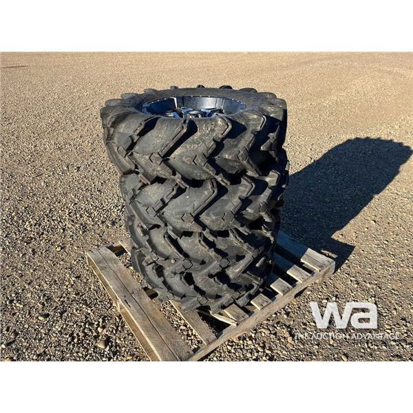 (4) ITP CRYPTID 34-10.00X17 TIRES & RIMS