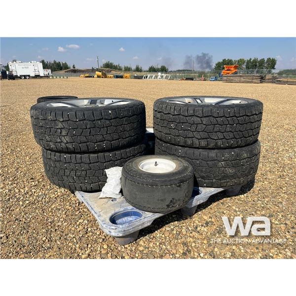 (4) COOPER DISCOVERER AT3 285/45R22 TIRES & RIMS