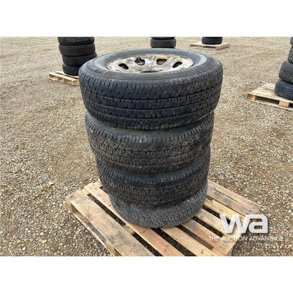 (4) 18" TIRES & RIMS