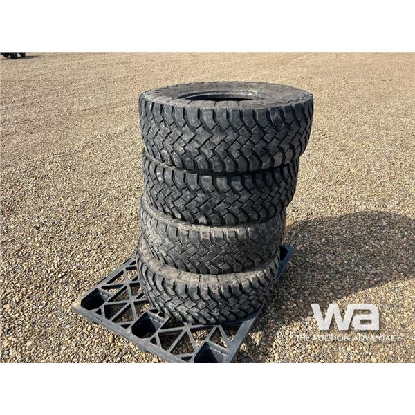 (4) HANKOOK DYNAPRO 37X12.50r18LT TIRES