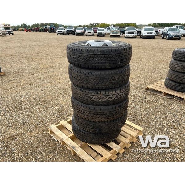 (6) MICHELIN LT235/80R17 TIRES & RIMS