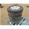 Image 2 : (3) WILD COUNTRY LT265/70R17 TIRES & RIMS