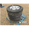 Image 3 : (3) WILD COUNTRY LT265/70R17 TIRES & RIMS