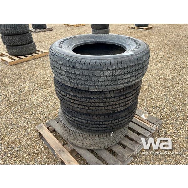 (4) 17" TIRES & RIMS