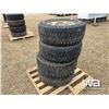 Image 2 : (4) AMP TERRIAN GRIPPER LT265/70R17 TIRES & RIMS