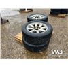 Image 2 : (4) NOKIAN 275/55R20 STUDDED TIRES & RIMS