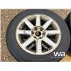 Image 7 : (4) NOKIAN 275/55R20 STUDDED TIRES & RIMS