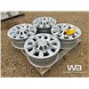 Image 2 : (4) DENALI 8 HOLE 20" TIRE RIMS