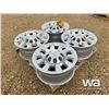 Image 3 : (4) DENALI 8 HOLE 20" TIRE RIMS