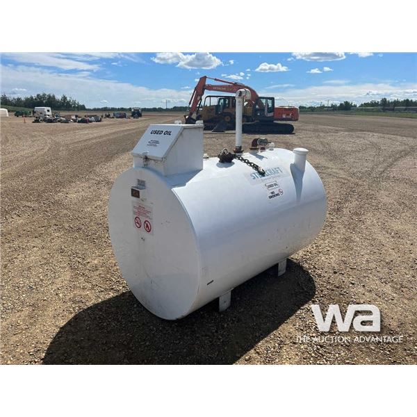 STEELCRAFT 2270L USED OIL TANK