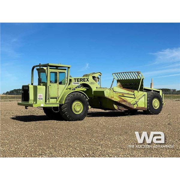 1985 TEREX TS-14B MOTOR SCRAPER