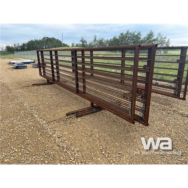 (5) FREESTANDING 6 X 24 FT. LIVESTOCK PANELS