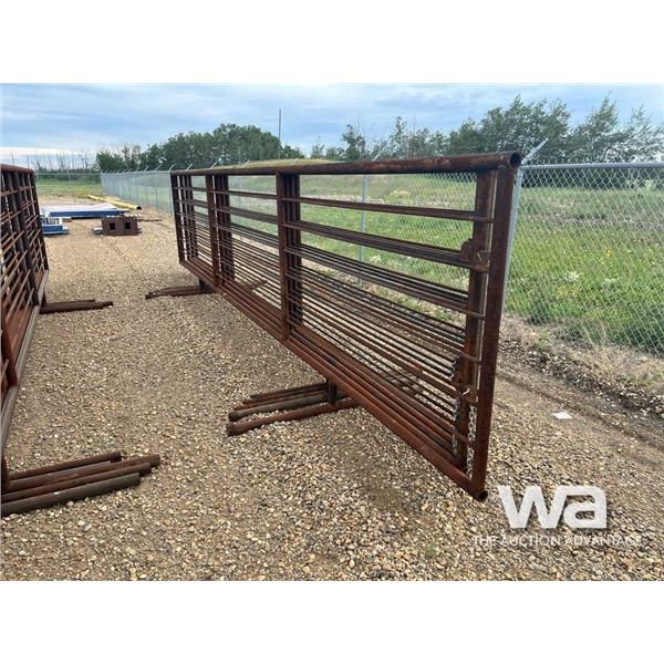 (5) FREESTANDING 6 X 24 FT. LIVESTOCK PANELS