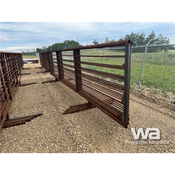 (5) FREESTANDING 6 X 24 FT. LIVESTOCK PANELS