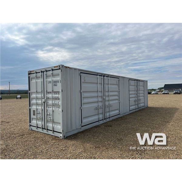 2022 8 X 40 FT. SIDE DOOR SHIPPING CONTAINER