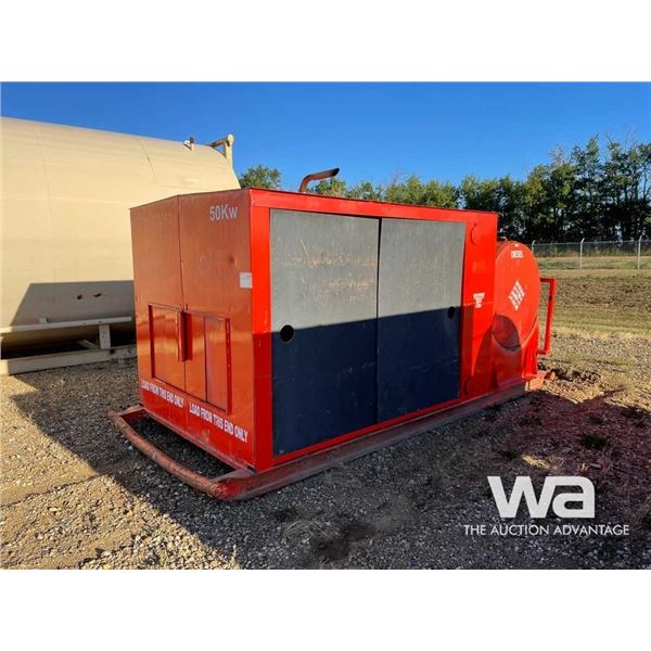 2005 STAMFORD 67.5 KVA SKID MOUNTED GEN SET