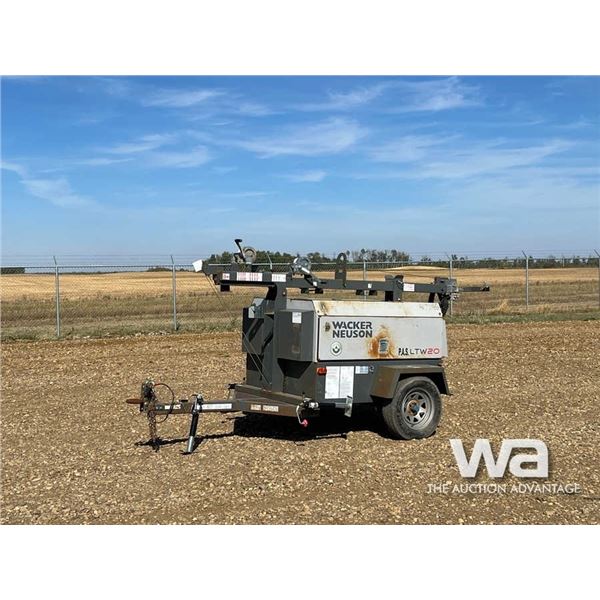 2012 WACKER NEUSON LTW 20 20KW LIGHT TOWER