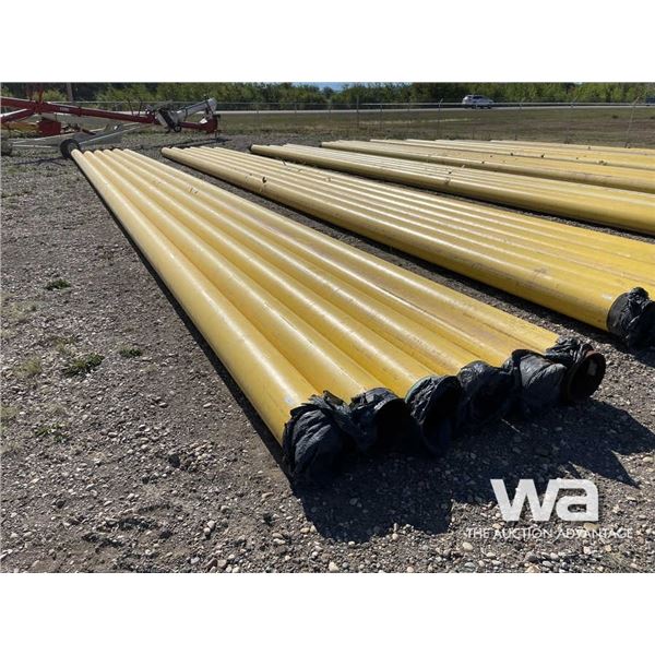(6) PCE. 12 x 60 FT. YELLOW JACKET PIPE