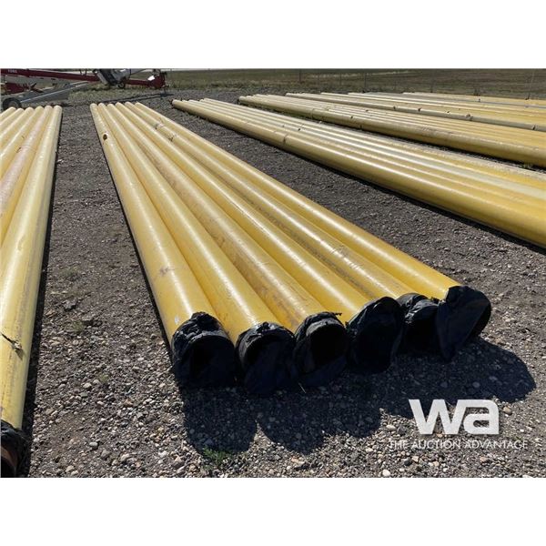 (6) PCE. 12 x 60 FT. YELLOW JACKET PIPE