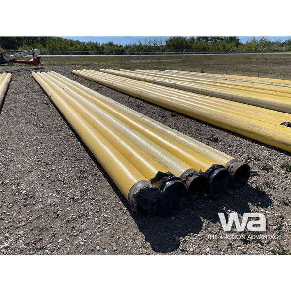 (5) PCE. 12 x 60 FT. YELLOW JACKET PIPE