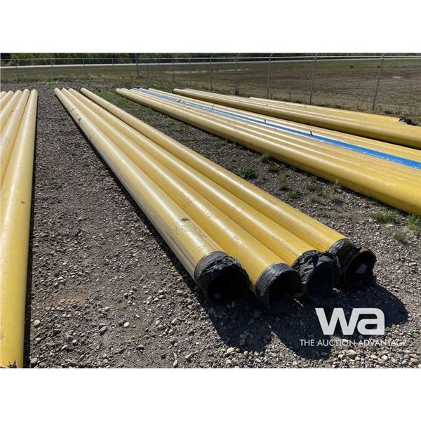 (5) PCE. 12 x 60 FT. YELLOW JACKET PIPE