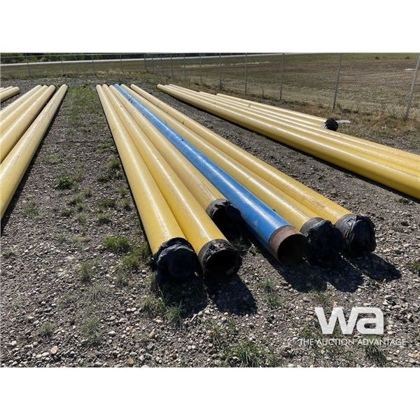 (5) PCE. 12 x 60 FT. YELLOW JACKET PIPE