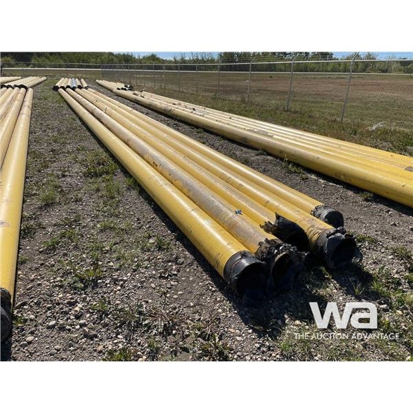 (5) PCE. 10 x 60 FT. YELLOW JACKET PIPE