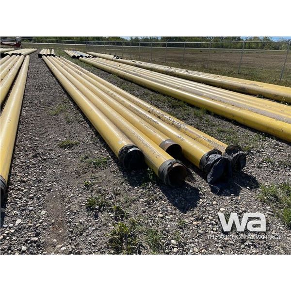 (5) PCE. 10 x 60 FT. YELLOW JACKET PIPE