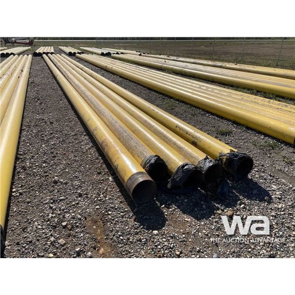 (5) PCE. 10 x 60 FT. YELLOW JACKET PIPE
