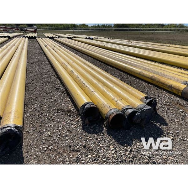 (5) PCE. 10 x 60 FT. YELLOW JACKET PIPE