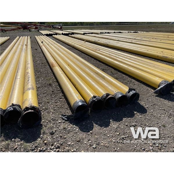 (5) PCE. 10 x 60 FT. YELLOW JACKET PIPE
