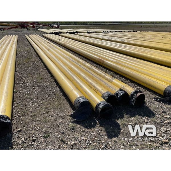 (5) PCE. 10 x 60 FT. YELLOW JACKET PIPE