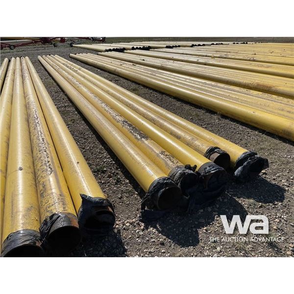 (5) PCE. 10 x 60 FT. YELLOW JACKET PIPE