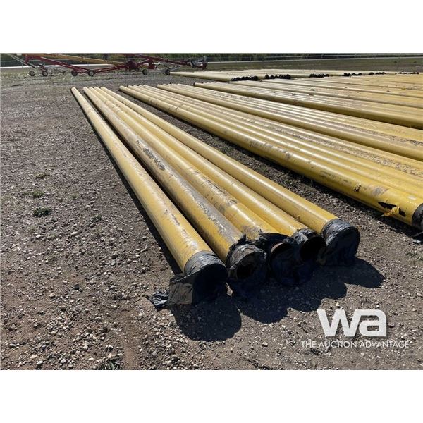 (5) PCE. 10 x 60 FT. YELLOW JACKET PIPE