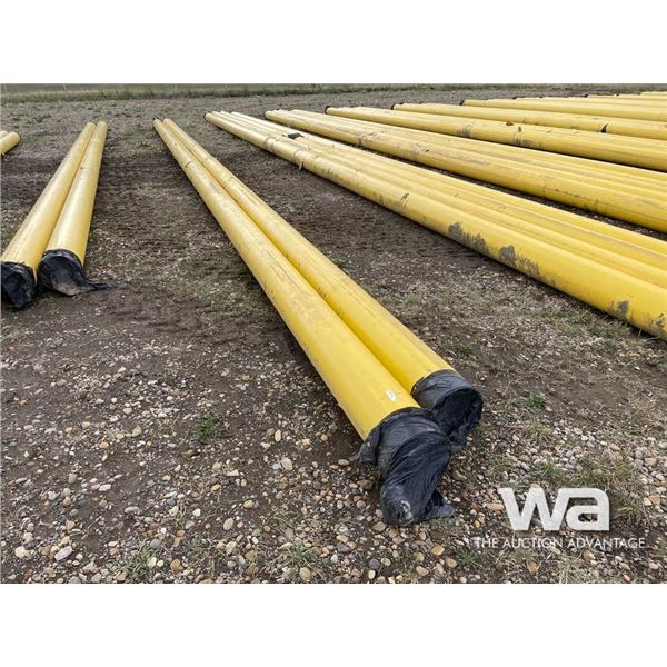 (2) PCE. 10" X 50 FT. YELLOW JACKET PIPE