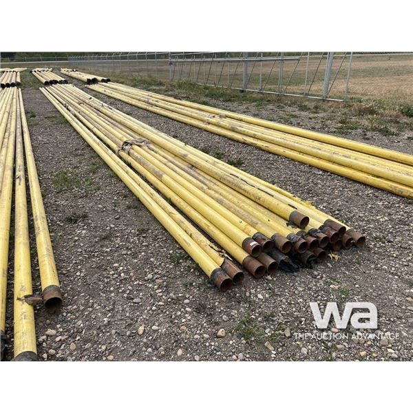 (20) PCE. 4 1/2 x 60 FT. YELLOW JACKET PIPE