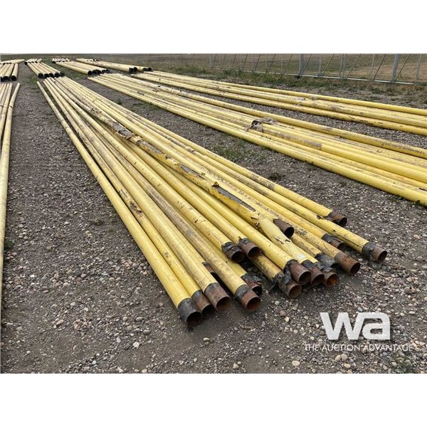 (20) PCE. 4 1/2 x 60 FT. YELLOW JACKET PIPE