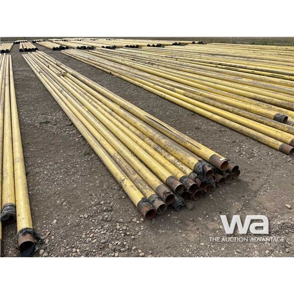 (20) PCE. 4 1/2 X 60 FT. YELLOW JACKET PIPE