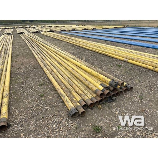 (20) PCE. 4 1/2 X 60 FT. YELLOW JACKET PIPE