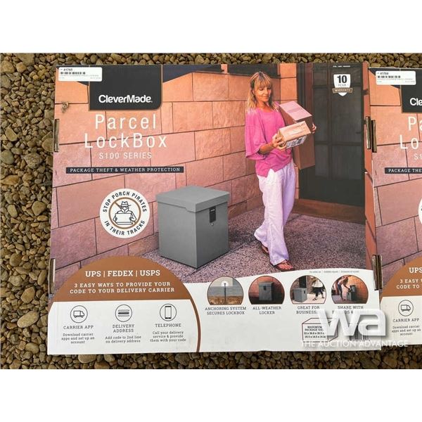 (UNUSED) CLEVERMADE PARCEL LOCK BOX