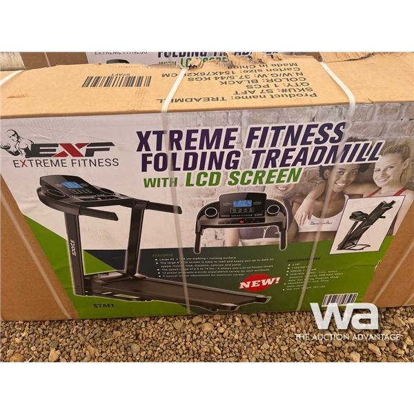 (UNUSED) FOLDING TREADMILL W/LCD SCREEN