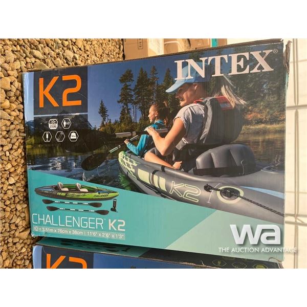 (UNUSED) INTEX CHALLENGER K2 INFLATABLE KAYAK