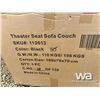 Image 5 : (UNUSED) AIR LEATHER 2 PERSON SOFA COUCH