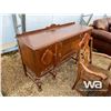 Image 10 : WOOD DINING ROOM TABLE SET