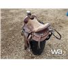Image 4 : H.S. LEBMAN 15.5" WESTERN SADDLE