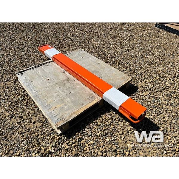 (UNUSED) 72" FORKLIFT FORK EXTENSIONS