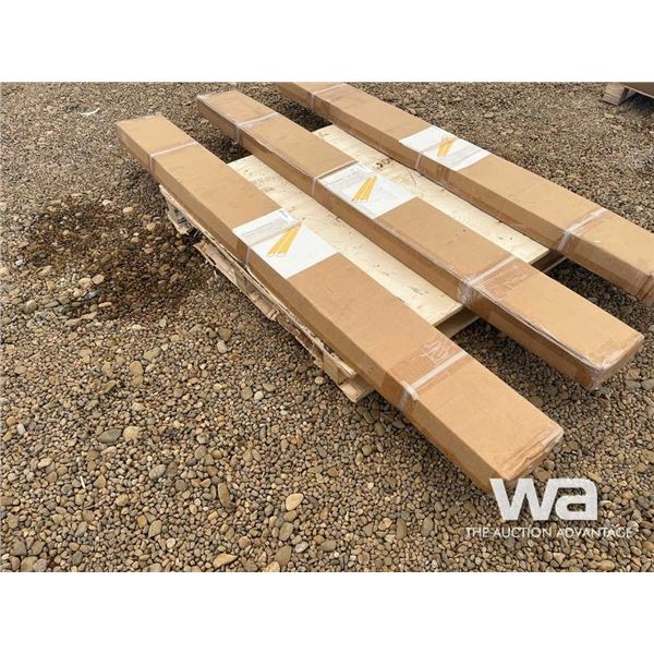 (UNUSED) 72" PALLET FORK EXTENSIONS