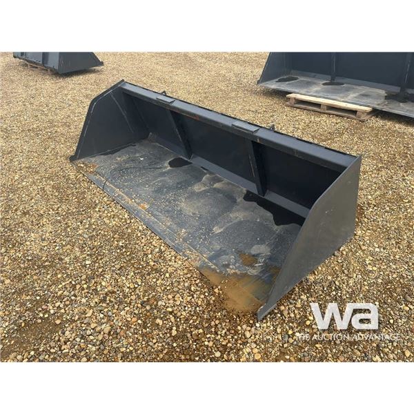 (UN-USED) 98" SKID STEER SNOW BUCKET