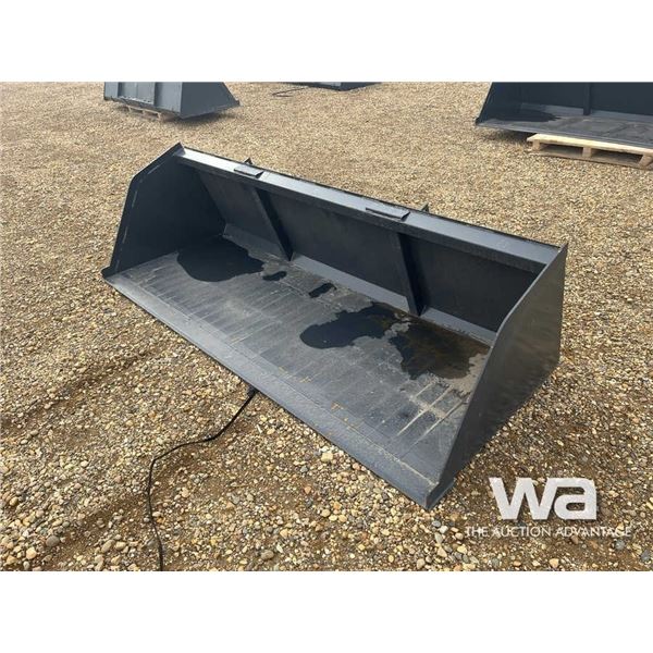 (UN-USED) 98" SKID STEER SNOW BUCKET